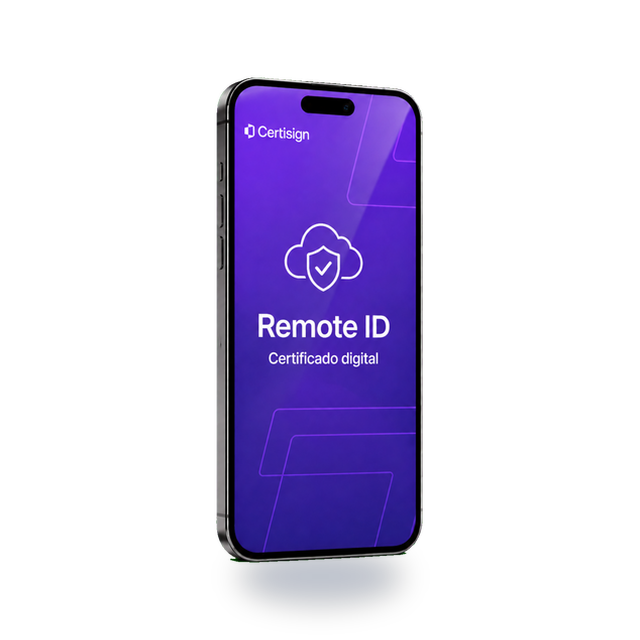 Celular com certificado digital em nuvem (Remote ID)