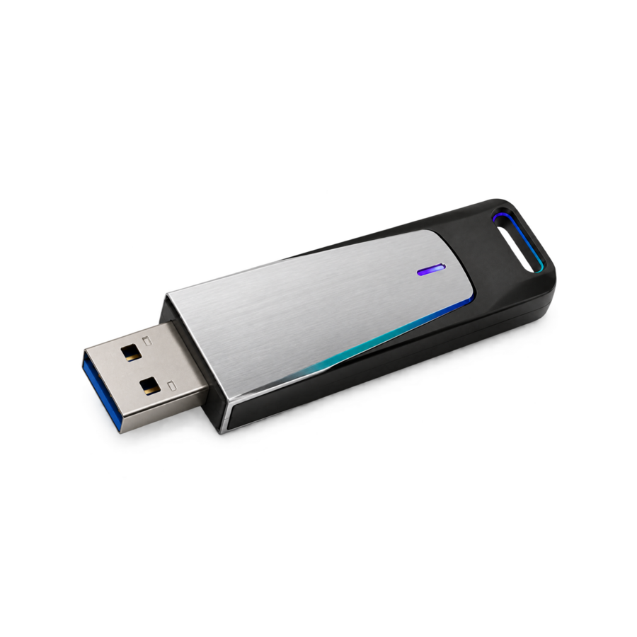 Token USB representando uma mídia física para certificado A3